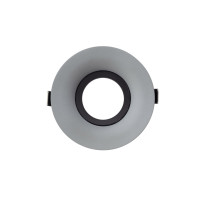 Denkirs DK5003-CE Встраиваемый светильник, IP 20, 50 Вт, GU10, серый, бетон