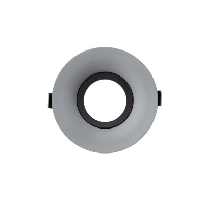 Denkirs DK5003-CE Встраиваемый светильник, IP 20, 50 Вт, GU10, серый, бетон