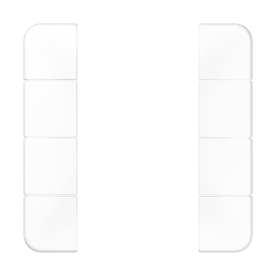 комплект накладок 4гр белый, CD504TSAWW