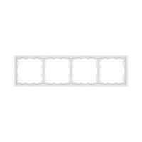 Рамка 4-постовая, белый матовый Kollinger Eclipse EC4WH