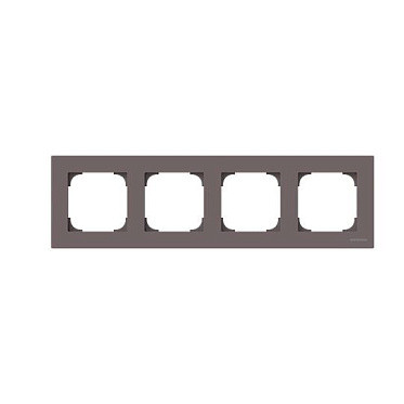 2CLA857400A6301 - ABB NIE Рамка 4-постовая, серия SKY, цвет "Тауп", ABB
