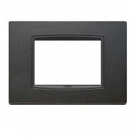 20653.15 - Vimar Накладка классика на 3 модуля антрацит матовый