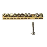 Vimar Планка зажимов латунь 10 отверстий, V51810
