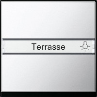 0299605 Gira Клавиша с полем для надписи