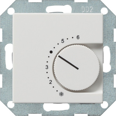 039627 Gira Терморегулятор с переключающим контактом