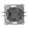 Выключатель 1-кл. СП Pixel 10А IP20 механизм перламутр. TOKOV ELECTRIC TKE-PX-V1-C04