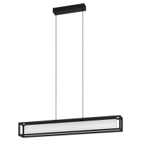 39629 Подвесной потолочный светильник (люстра) GUALAJO, LED 27W, 3000lm, L890, B100, H1500, сталь, ч