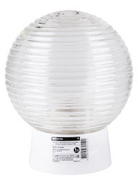 Светильник НББ 64-60-025 УХЛ4 (шар стекло "Кольца"/прямое основание) TDM Electric, SQ0314-0005