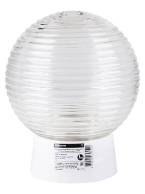 Светильник НББ 64-60-025 УХЛ4 (шар стекло "Кольца"/прямое основание) TDM Electric, SQ0314-0005