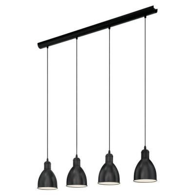 49466 Подвес PRIDDY, 4х60W (E27), L975, H1100, сталь, черный