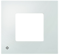 Simon Декоративная накладка на рамку-базу, 4 поста, S27Pl, антибактериальная, белый, 2700647-060