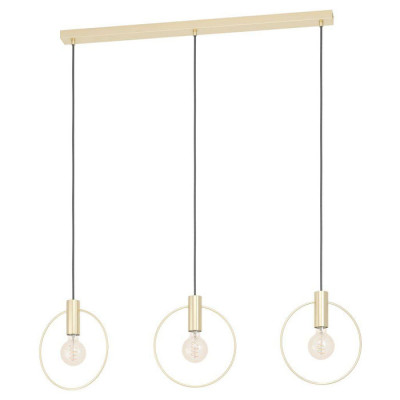 98835 Подвесной потолочный светильник (люстра) MANIZALES, 3Х40W, E27, L1010, B50, H1100, сталь, мато