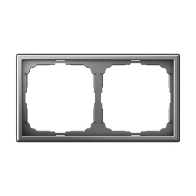 GAL000902 - ARTGALLERY 2-постовая РАМКА, универсальная, СТАЛЬ, Systeme Electric