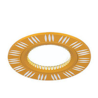 Светильник Gauss Aluminium AL017 Круг. Золото/Хром, Gu5.3 1/100, AL017