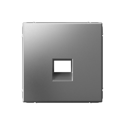 GAL000984 - ARTGALLERY НАКЛАДКА для информационных функций типа Keystone, СТАЛЬ, Systeme Electric