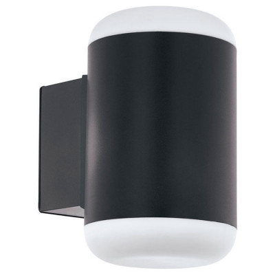 97844 Уличный настенный светильник MERLITO, 1х10W(E27), L115, H185, А155, , оцинк. сталь, антрацит //