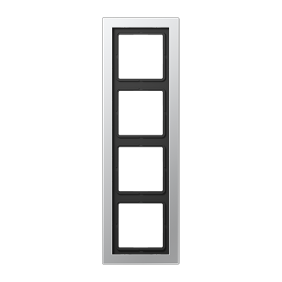 Рамка 4-кратная; крашеный алюминий, ALD2984-L