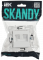 SKANDY Роз. комп. 2-ая RJ45 кат.6 SK-K04W арк. бел. IEK, SK-K20-2-K01