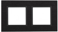 ЭРА 14-5302-05 Elegance Черн.дерево/антрацит Дерево Рамка 2-ая