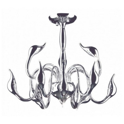 Lightstar 751024 (MX8098-12A) Люстра потол. Cigno collo 12х20W G4 ХРОМ (в комплекте)