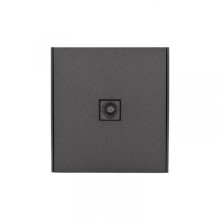 Розетка STRONG TV с/у графит KRANZ, KR-78-0723-6