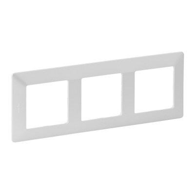 Legrand Valena LIFE.Рамка "Жемчуг".3-постовая универсальная, 754143