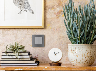 Legrand Рамка 1 пост - Legrand Inspiria - дымчатый, 673937