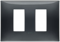 Vimar Накладка на 2 модуля по бокам для коробки на 3 модуля, ардезия, 09679.03 Vimar Накладка на 2 модуля по бокам для коробки на 3 модуля, ардезия, 09679.03