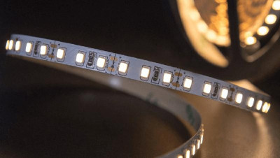 Лента светодиодная стандарт 2835 120LED/м 12Вт/м 12В IP20 со скотчем 3М тепл. бел. (уп.5м) SWG Standard 00-00009237