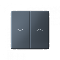 GAL000719S - ARTGALLERY 2-клавишный ВЫКЛЮЧАТЕЛЬ ДЛЯ ЖАЛЮЗИ, 2х сх.4, 10А, механизм, быстрозажим. клем., ГРИФЕЛЬ, Systeme Electric