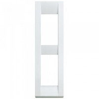 Vimar Накладка на 2 модуля для панелей пластик белый, 16787.01