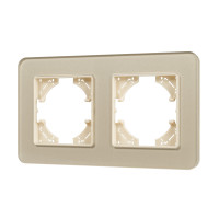 049711 - Рамка стеклянная FRM-OMALI-SFGS-2-GD (Arlight, -)