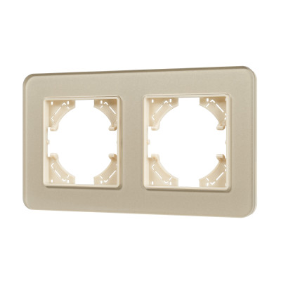 049711 - Рамка стеклянная FRM-OMALI-SFGS-2-GD (Arlight, -)