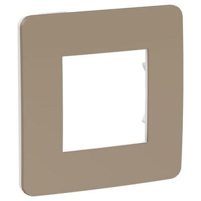 Unica Studio Рамка 1-ная, песочный/белый