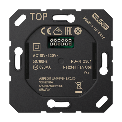Запчасть, блок питания для контроллеров четырехтрубных фэнкойлов, TRD-NT2304