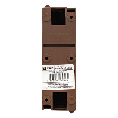 КМПн 1/2 темное дерево инд, штрих-код PROXIMA EKF, pbm40-n-2-dark