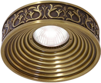 FD1055RPB Fede EMPORIO Светильник встраиваемый круглый , Bright Patina