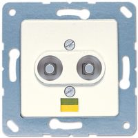 Розетка штепсельная для выравнивания потенциало; слоновая кость, 165-2