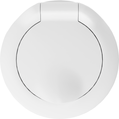 Donel D16 матовый белый Накладка для розетки Schuko с заземлением, с крышкой, 16A 250 В~, DO45433