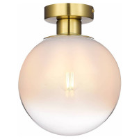 ST LUCE SL1190.202.01 Светильник потолочный ST-Luce Золотистый/Прозрачно-белый E27 1*60W