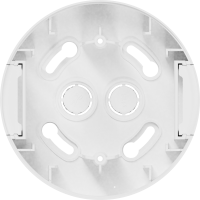 Donel A07 Natural Round глянцевый белый корпус для накладного монтажа с комплектом аксессуаров , серия DB, DERN98103