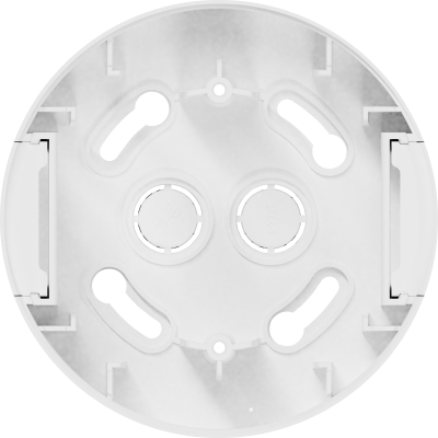 Donel A07 Natural Round глянцевый белый корпус для накладного монтажа с комплектом аксессуаров , серия DB, DERN98103
