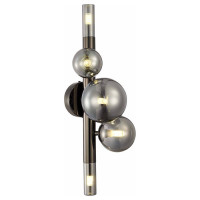 ST LUCE SL1509.401.05 Светильник настенный ST-Luce Черный/Дымчатый G9 5*5W