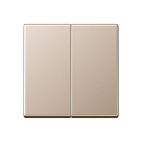 Клавиша для KNX кнопки, 2 группы; дюропласт; шампань, A102CH