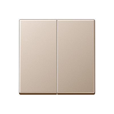 Клавиша для KNX кнопки, 2 группы; дюропласт; шампань, A102CH