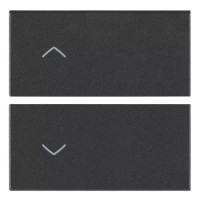 Vimar Две клавиши 2М для автоматизации, с символом "стрелка",серые, 19752.2