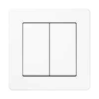Jung Выключатель 2-клавишный, серия A Flow Jung Выключатель 2-клавишный, серия A Flow