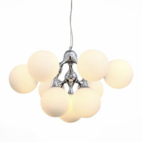 ST LUCE SL549.103.09 Люстра подвесная ST-Luce Хром/Белый E27 9*60W