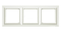 Рамка 3-поста; Eco Profi  Standart; термопласт; слоновая кость, EPS483