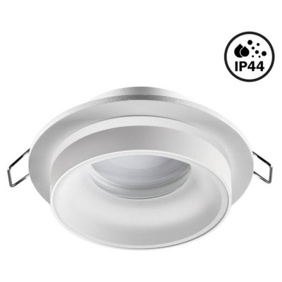 Novotech 370781 SPOT NT21 292 белый Светильник встраиваемый влагозащищенный IP44 GU10 9W 220V WATER